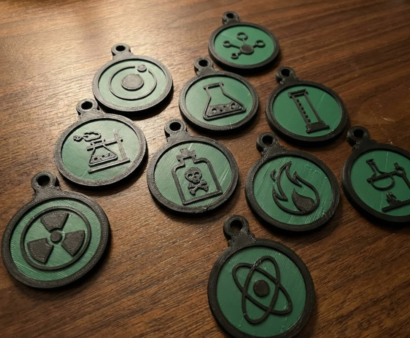 Chemistry/science Christmas ornament
