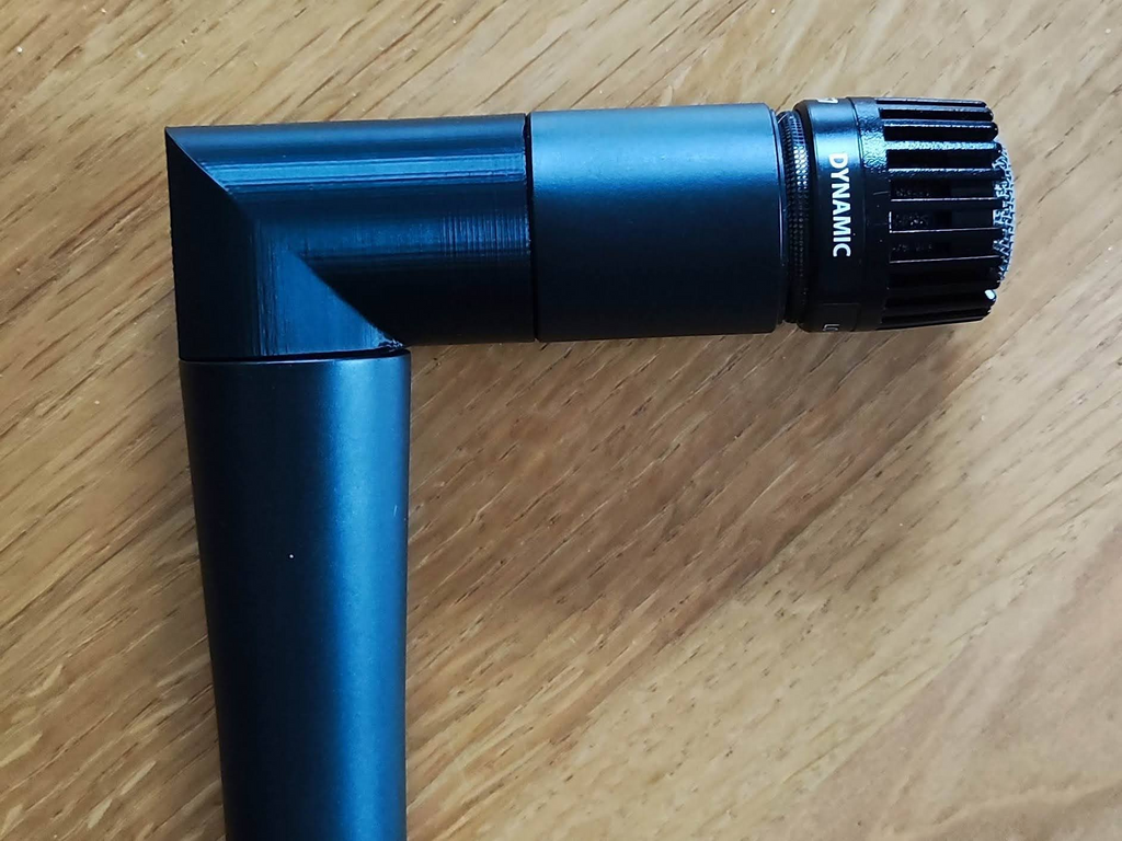 Shure SM57 90 Degree Angle Mod