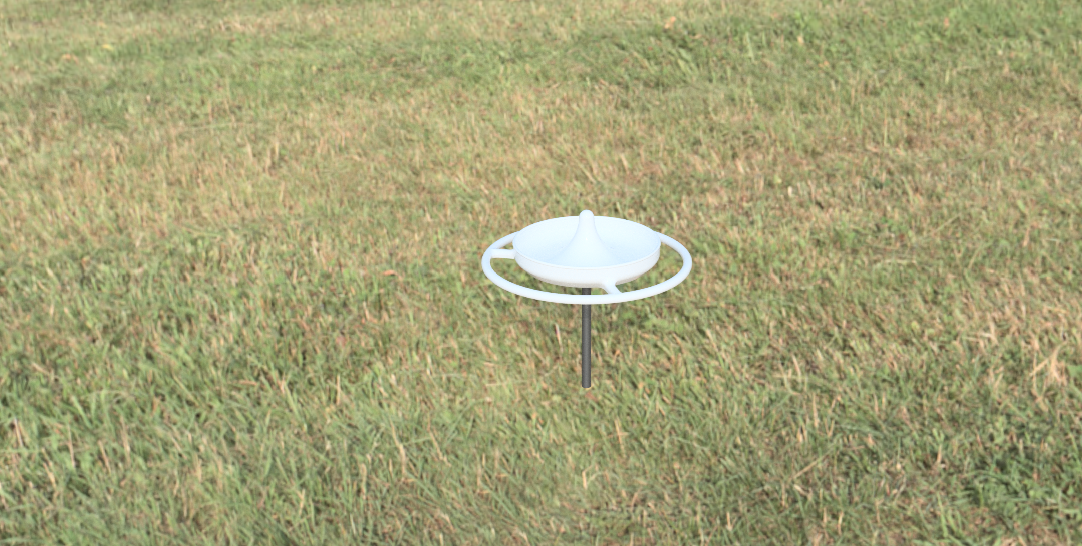 Simple Bird Water Bowl for Your Garden