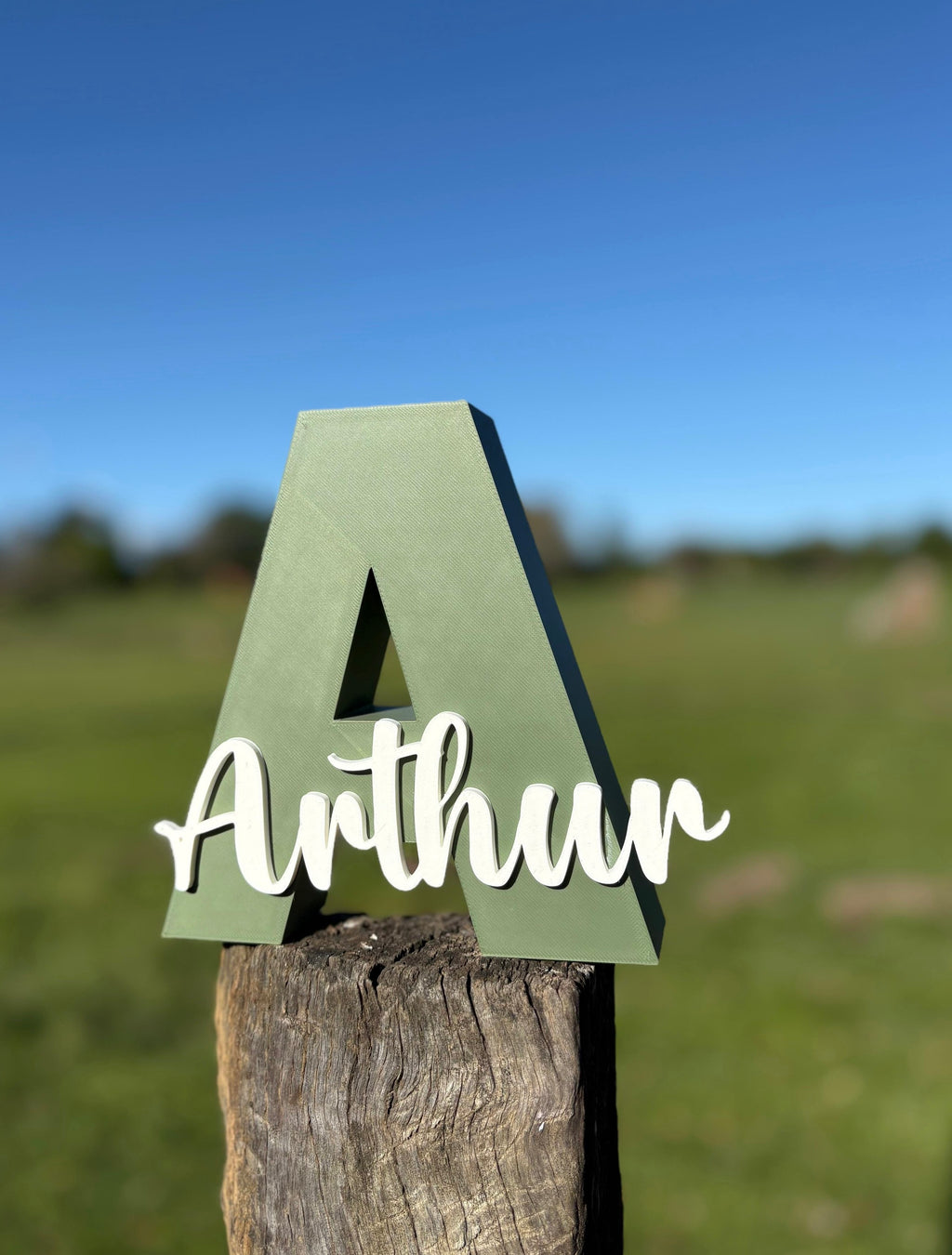 Decorative Name Sign - Customizable