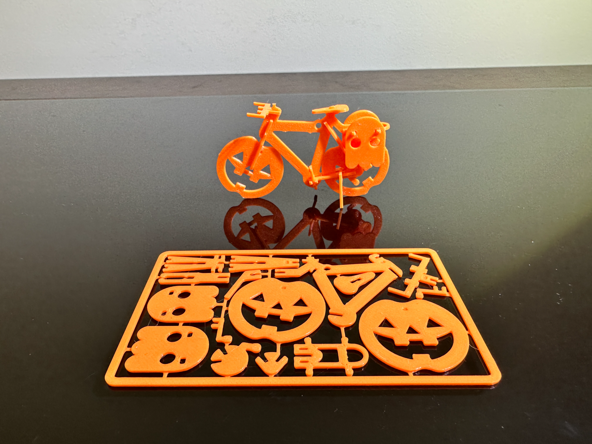 Halloween Ghost Bike Kit Card