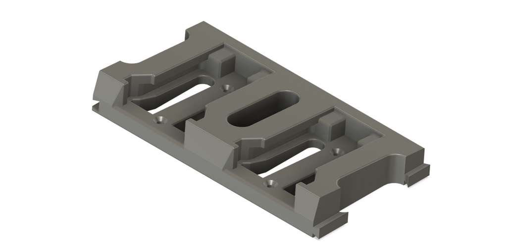 (Remix) Milwaukee Battery Rack M18 - Modular Remix