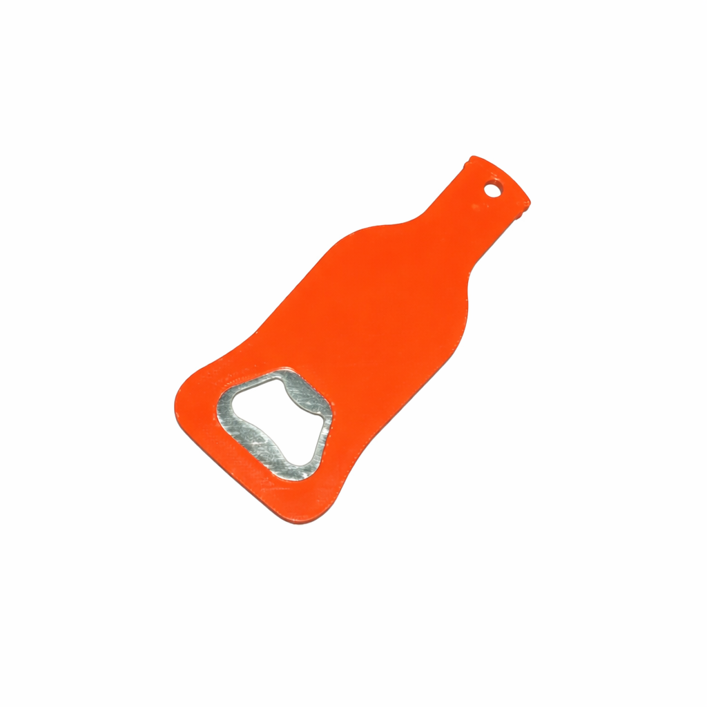 Llavero destapador plano de botella