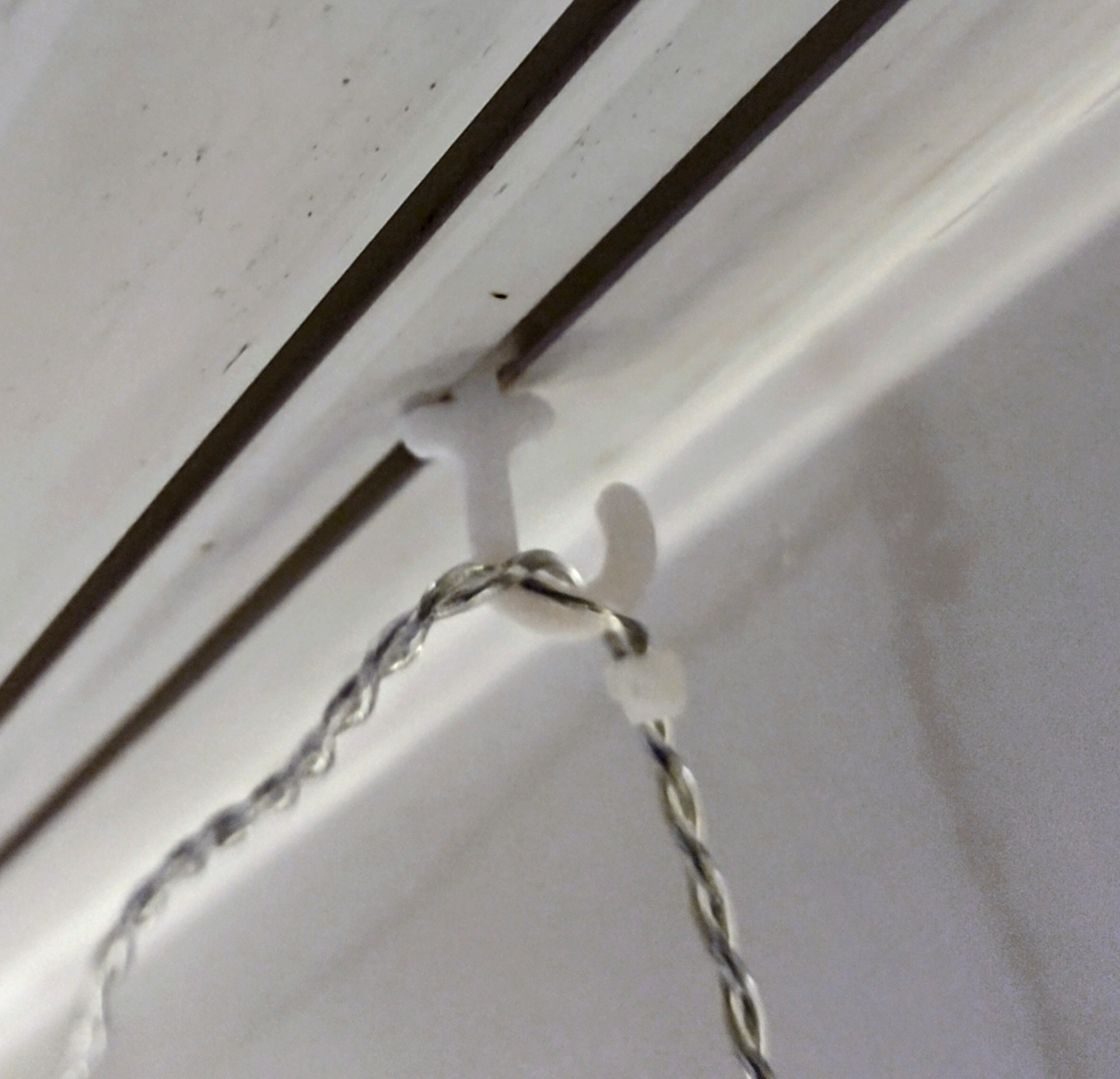 Fairy lights hook for curtain poles for Decoration