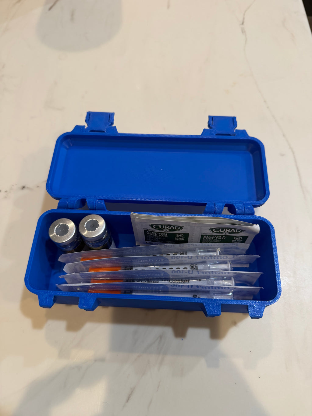 TEST/TRT holder snaplock case