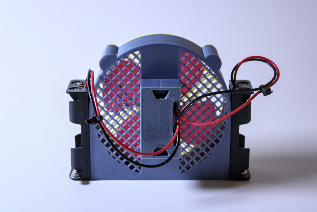 Battery-Powered Cyberpunk Desk Fan