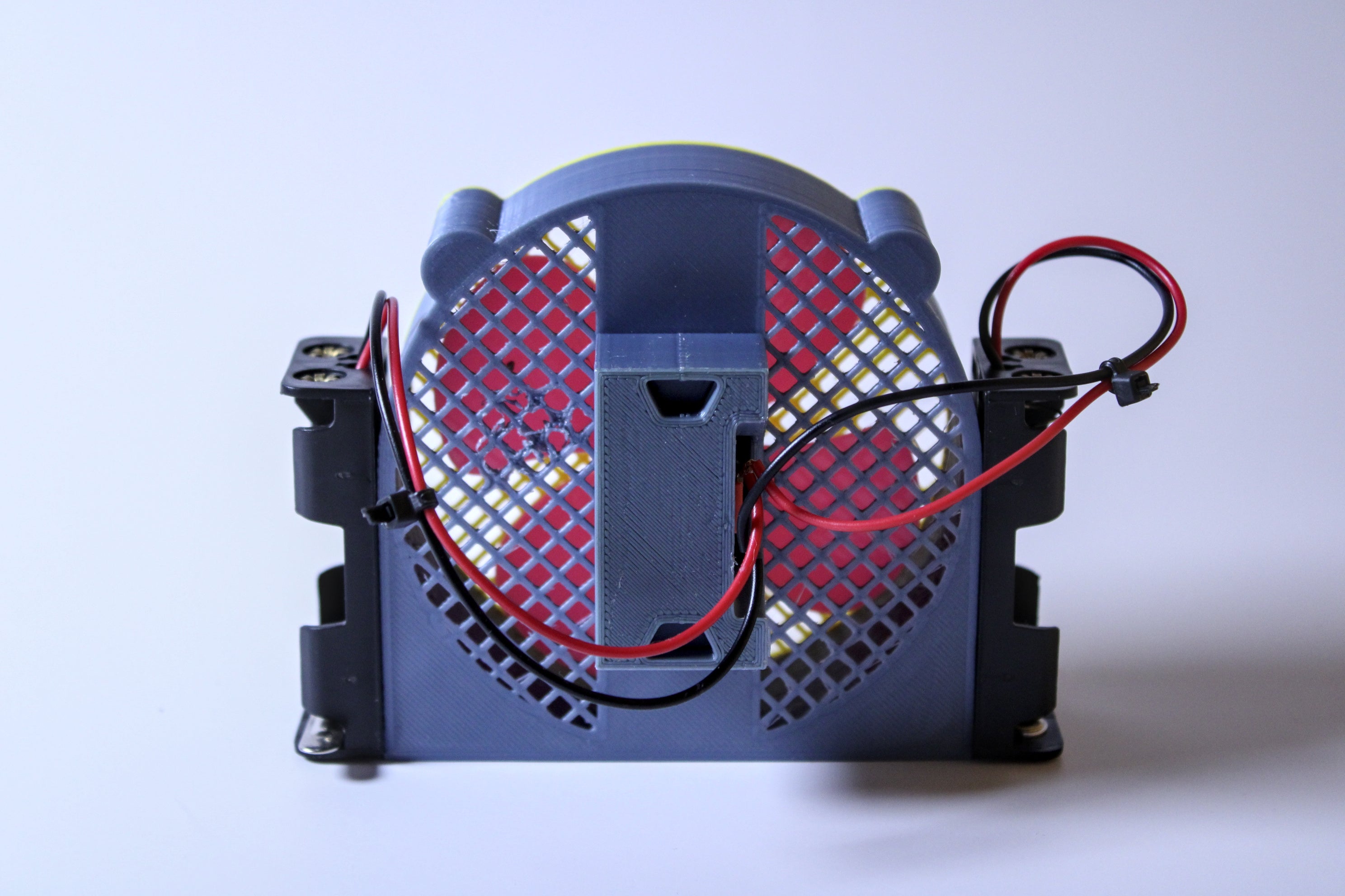 Battery-Powered Cyberpunk Desk Fan