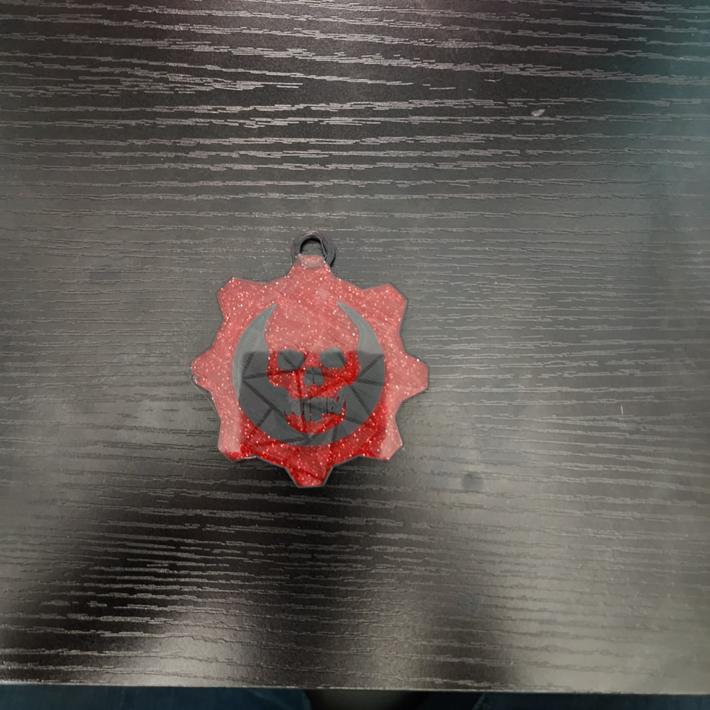 Gears of War Keychain