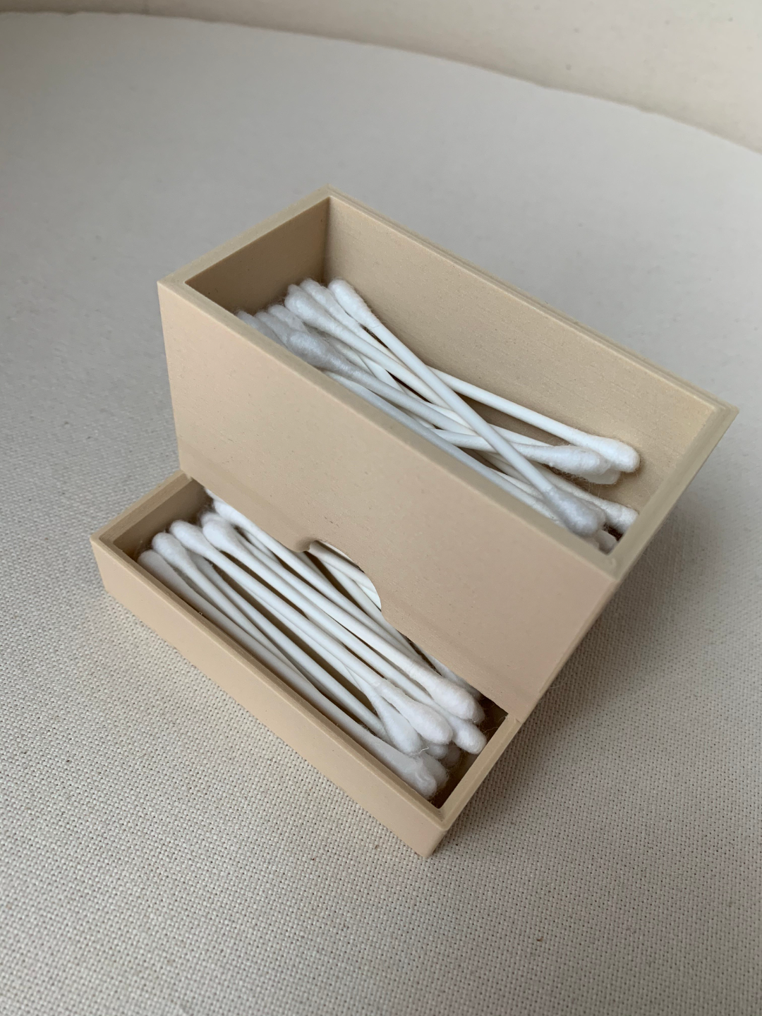 Q-Tip Bathroom Box - Organizer