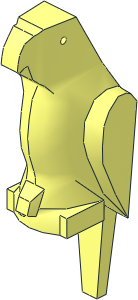 Brick Part 2546 Parrot