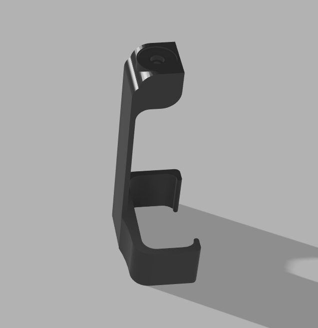 Filament guide for side of printer