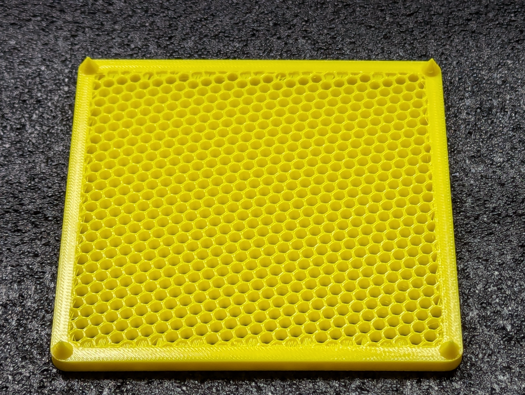 Rounded Rectangle w/ Hexagon fill and pointed feet