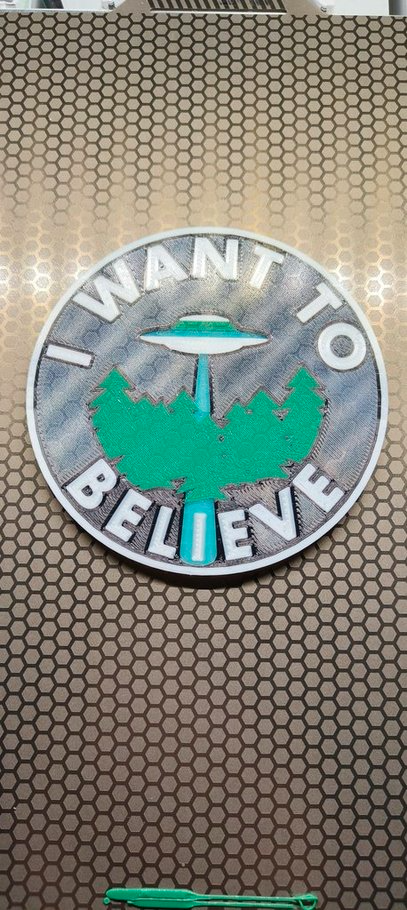 I Want To Believe Coaster