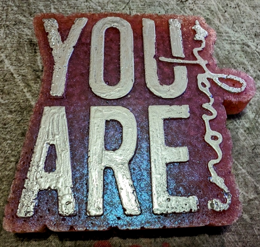 "You Are Enough" Mold Housing