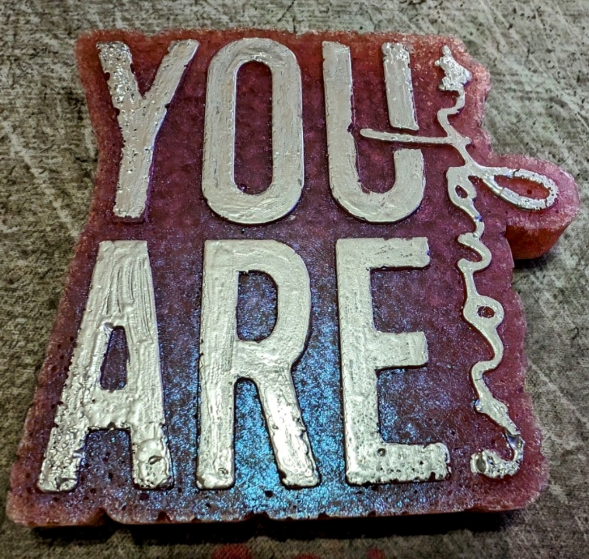 "You Are Enough" Mold Housing