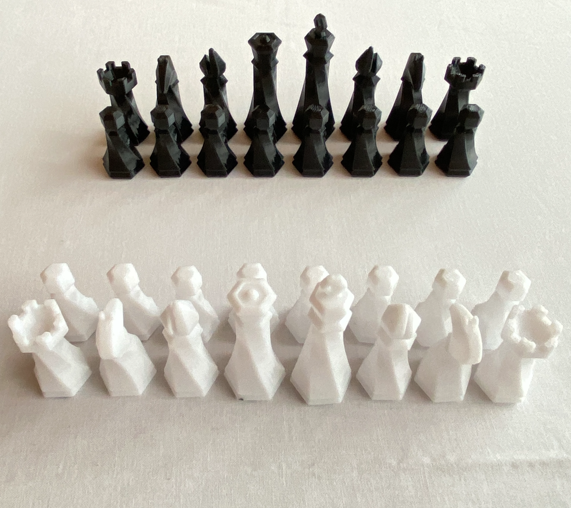 Hexagonal chess set - board + pieces complete game