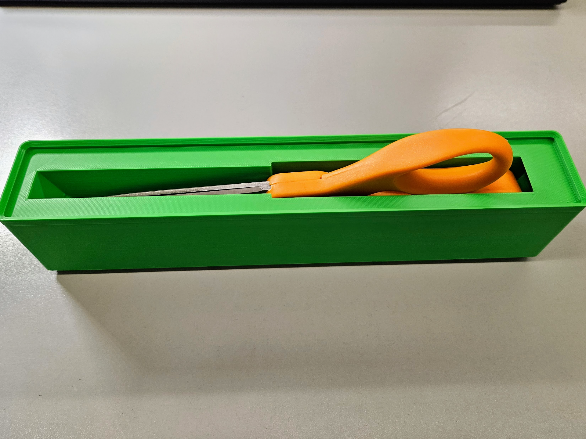 Gridfinity Fiskars Orange Handled Scissors Holder