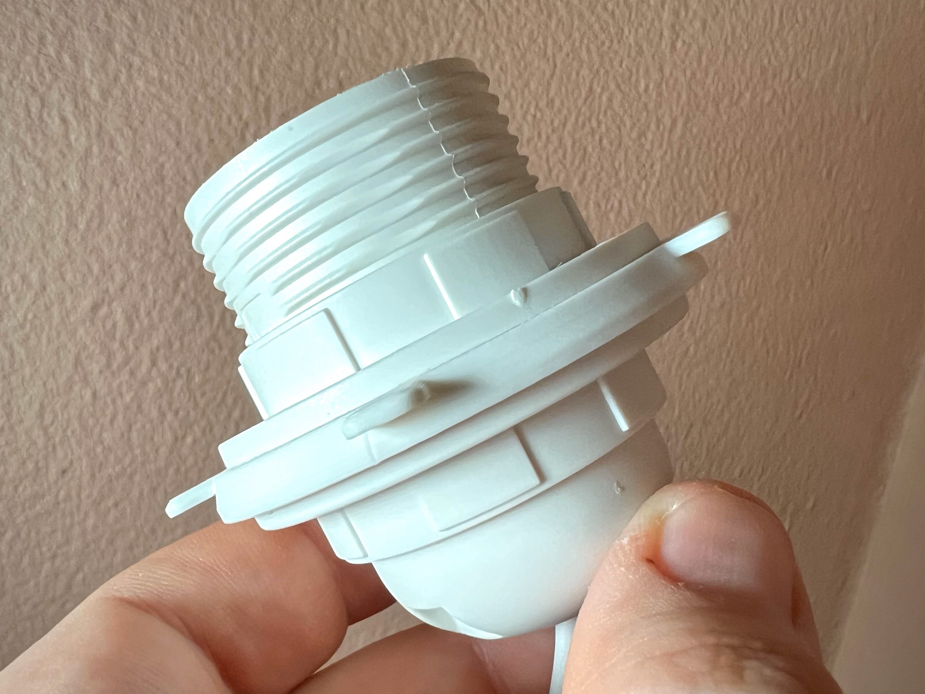 Moon Lamp Adapter for E27 plastic threaded socket