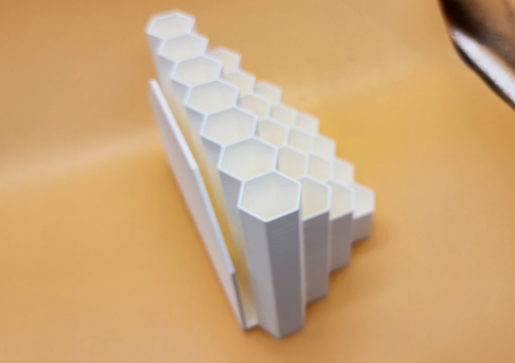 Honeycomb Desk Organizer w/Letter Slot