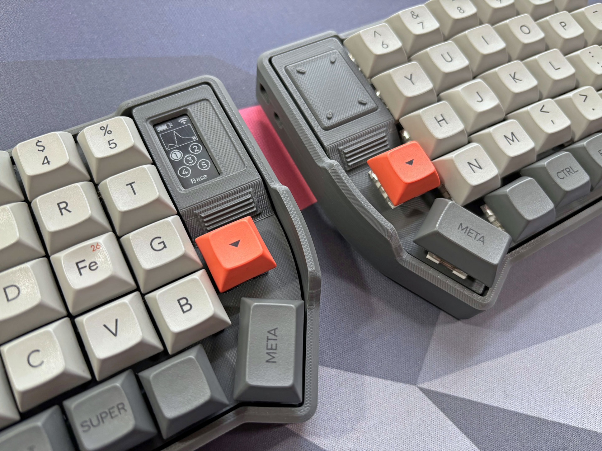 Manta58/s Split Keyboard Case - For Lily58 PCBs