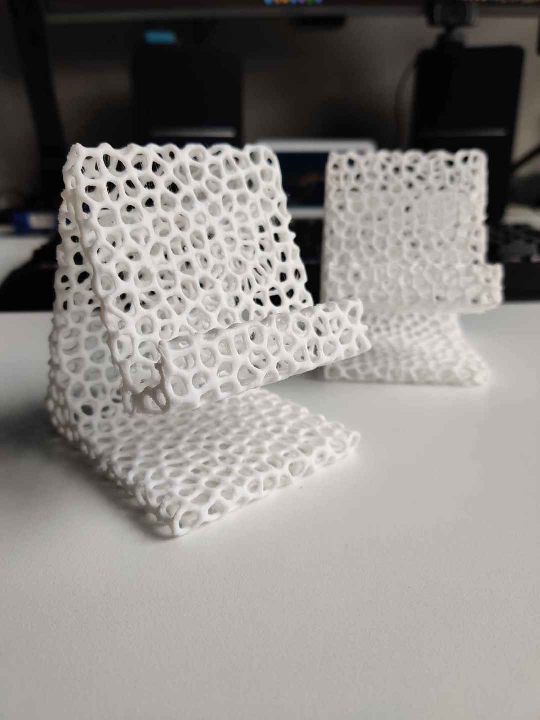 Phone stand with name