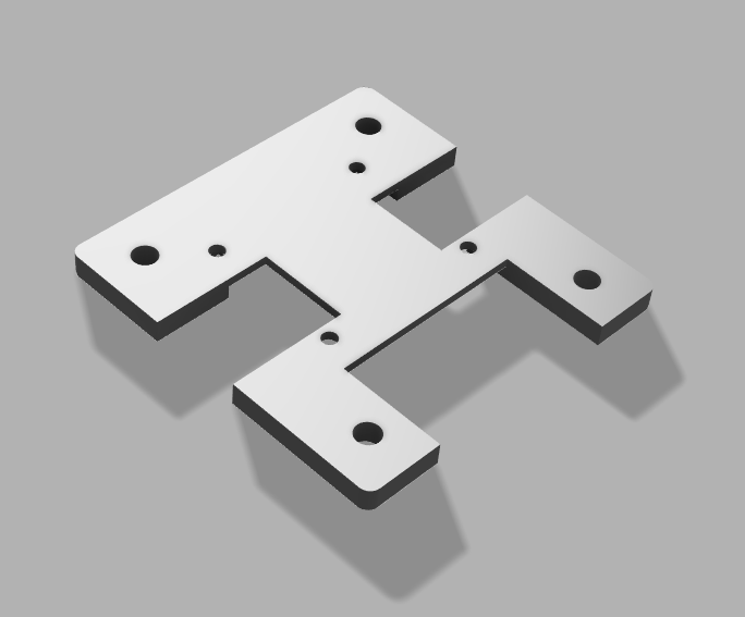 Speedybee f405 wing mini TD Micro Trooper mount