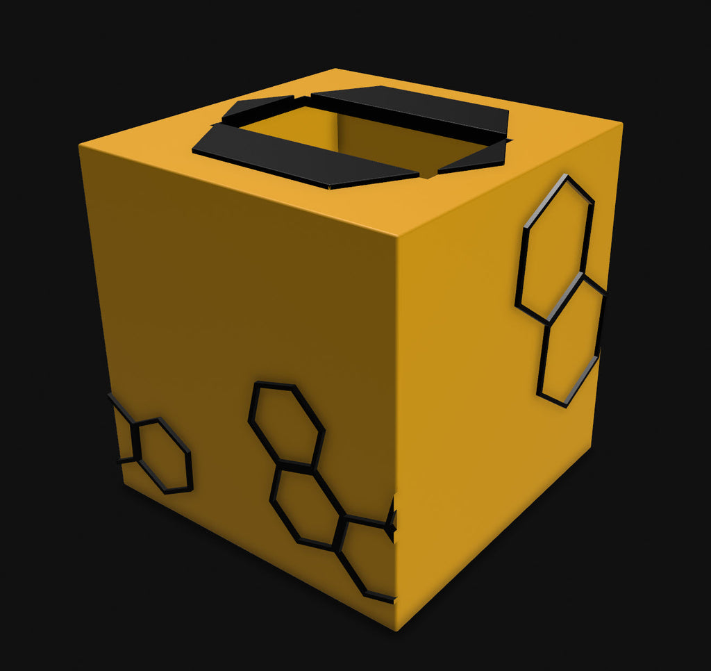 Honeycomb Tissue Box Cover