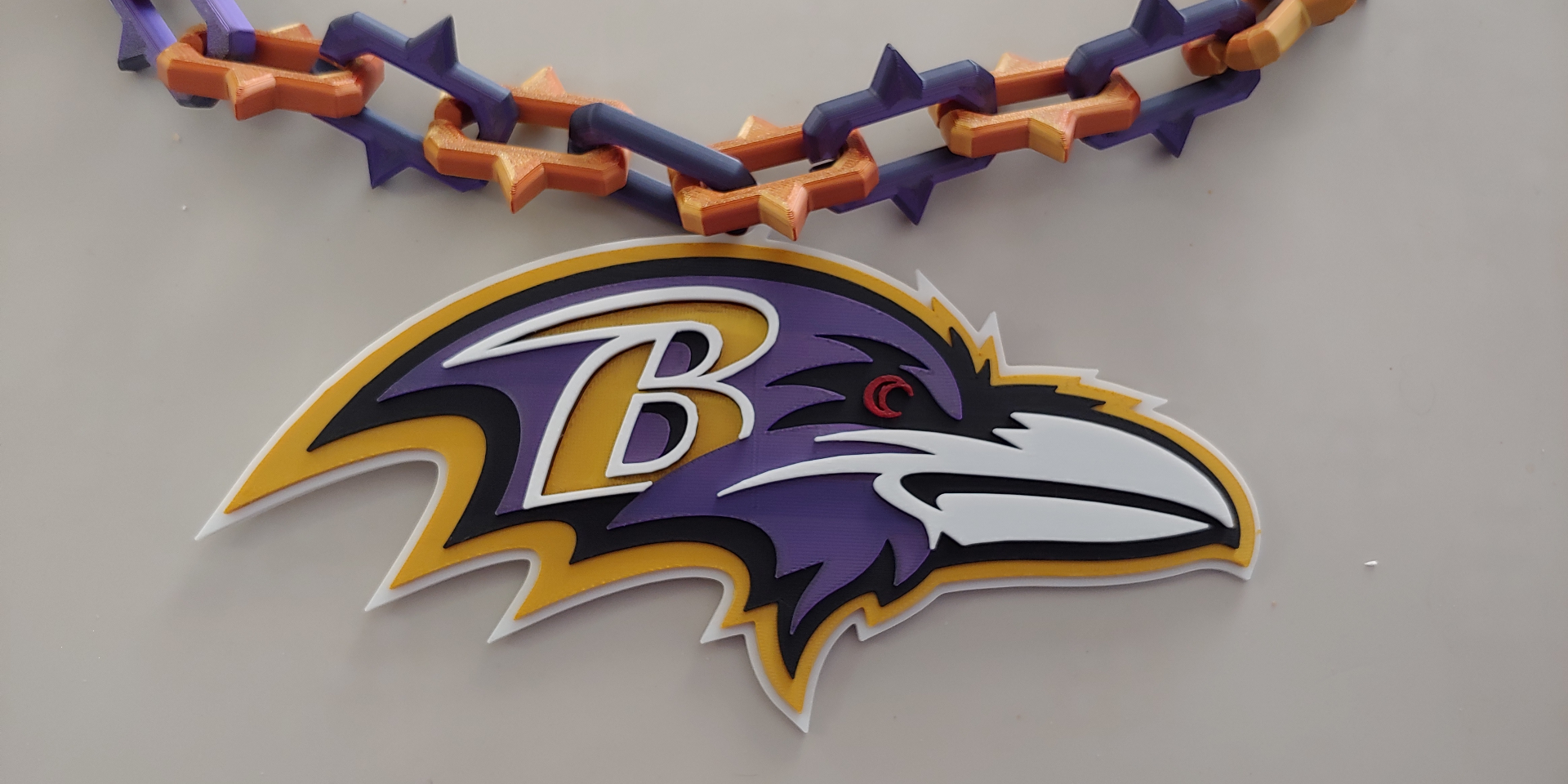 Ravens Logo for Neck Chain (no AMS Required)