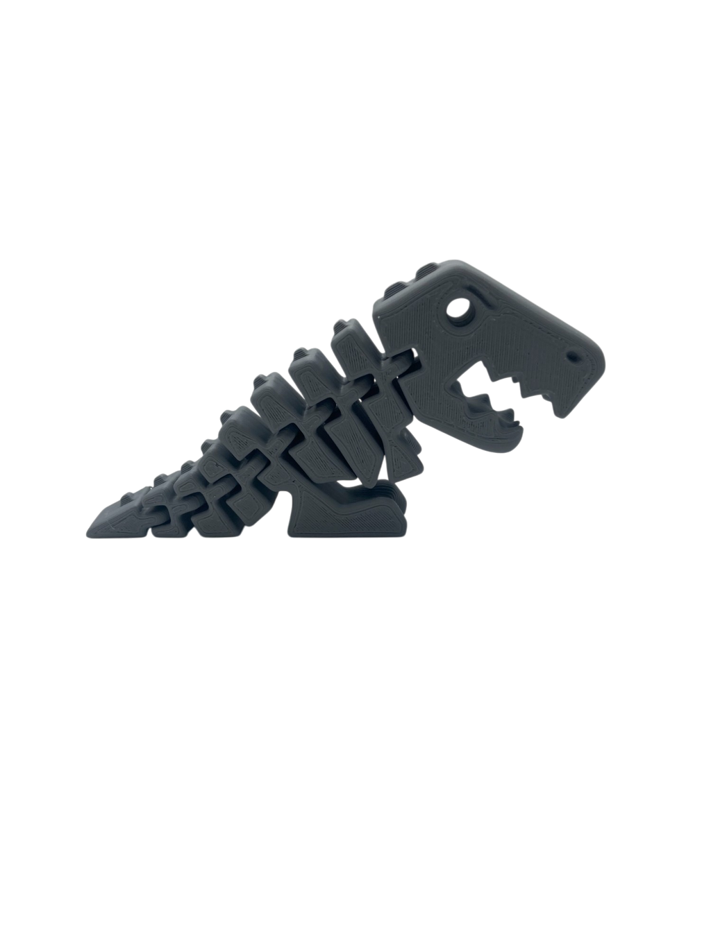 Flexi-Rex with rounded edges and front teeth