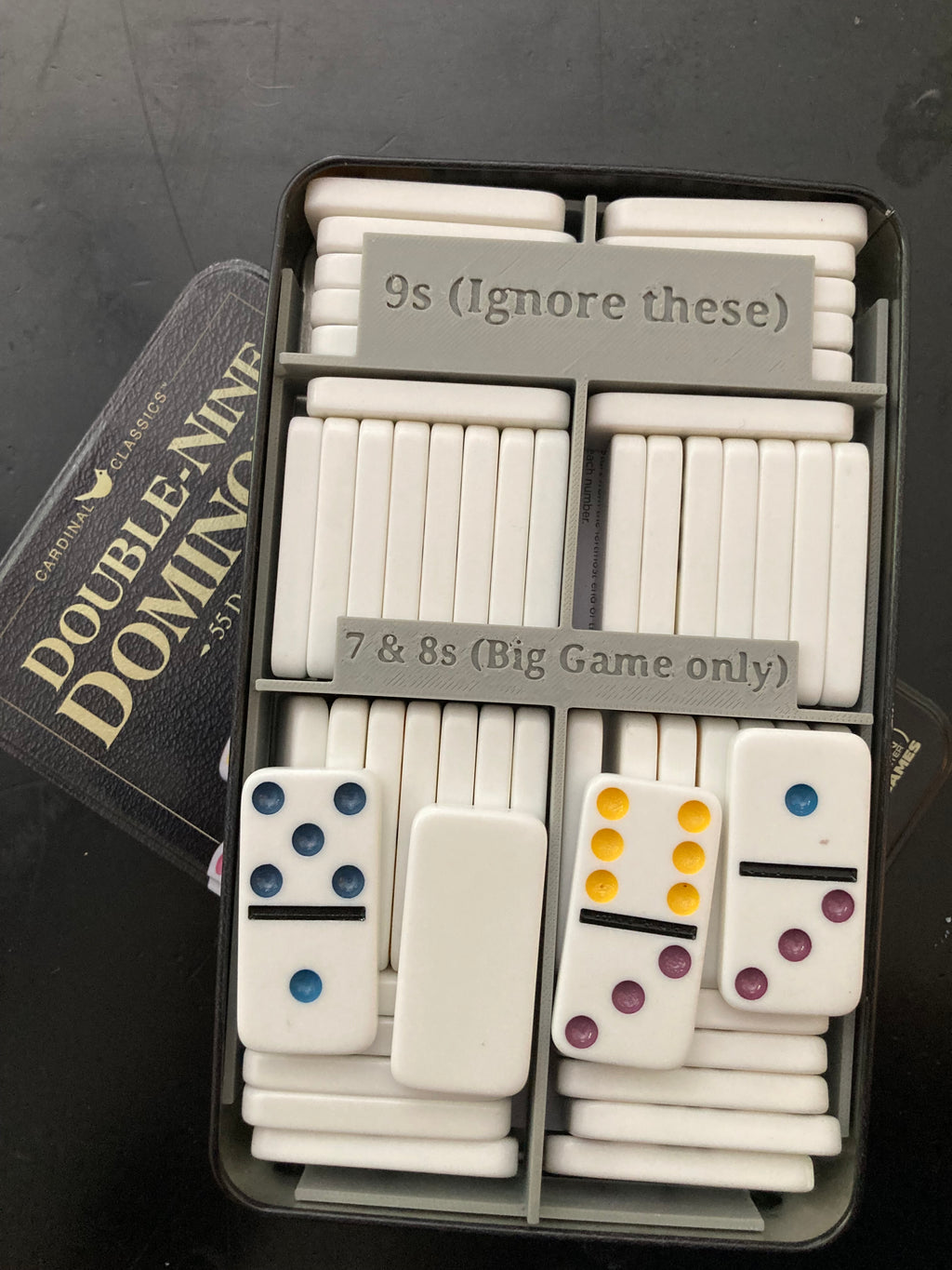 Cardinal Classics 9-9 divider for players of "42"