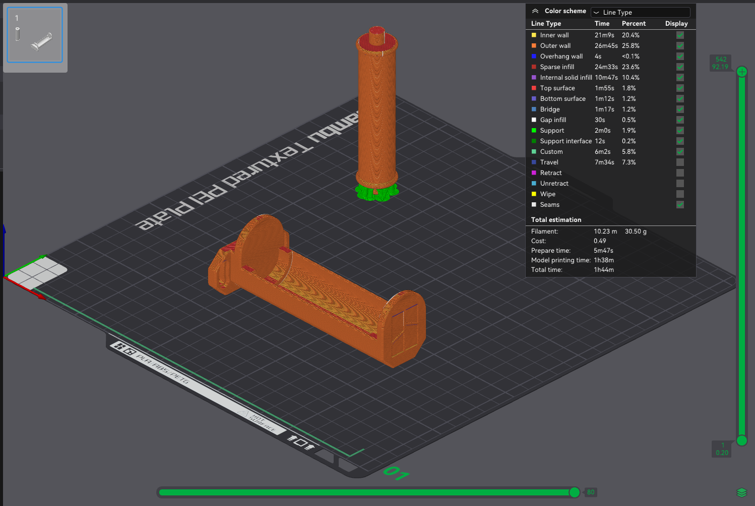 Simple Spool Holder with Bearings