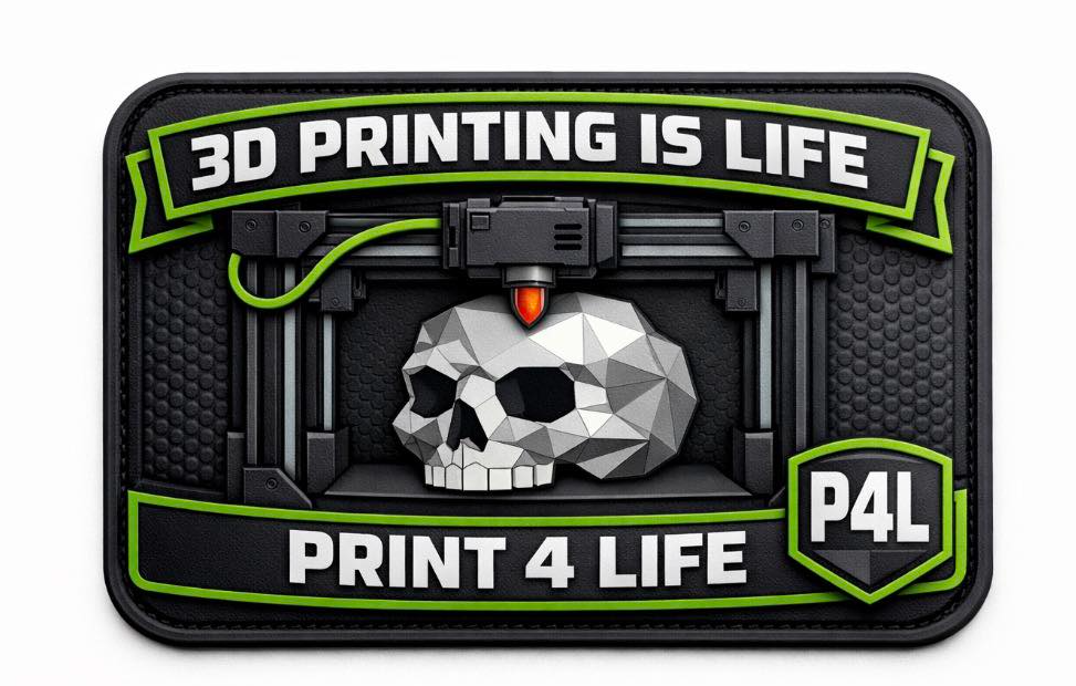 Print 4 Life Badge