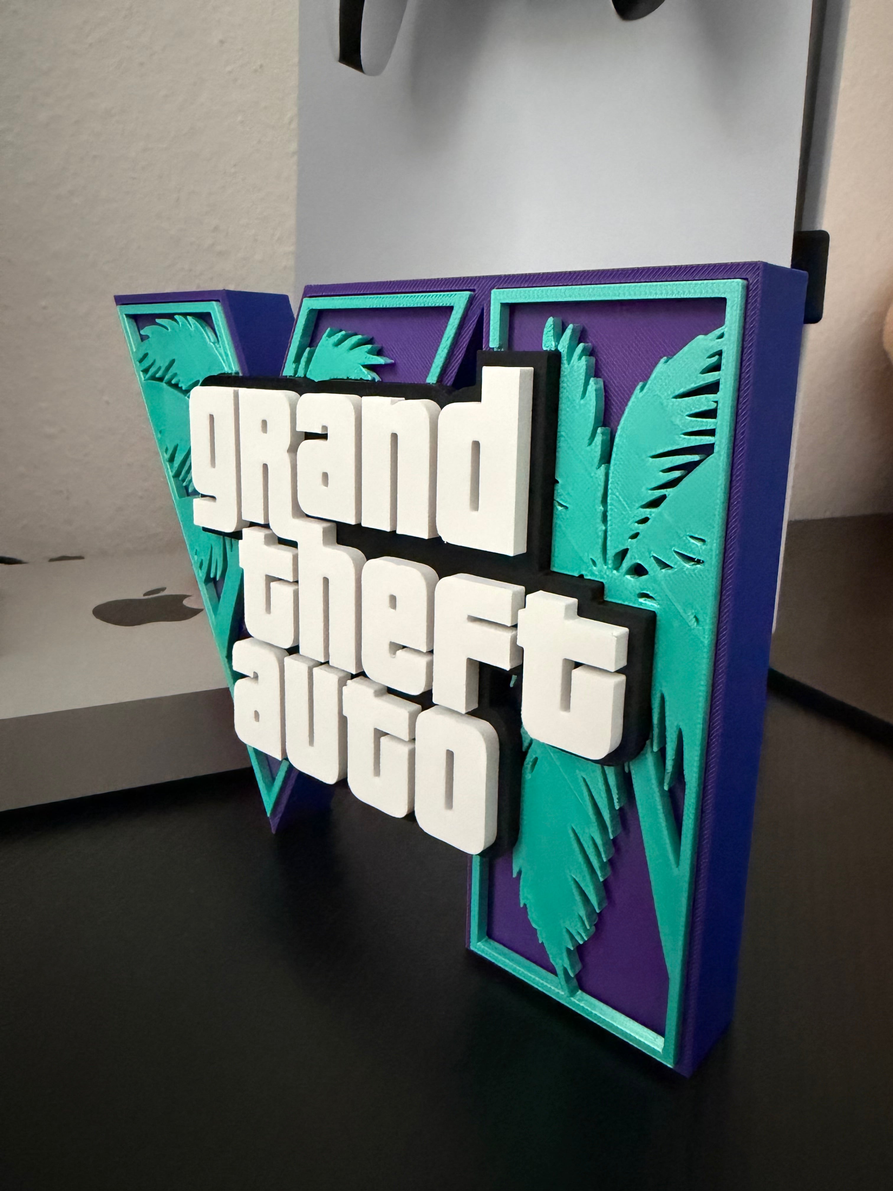 GTA VI box decorativo NO AMS