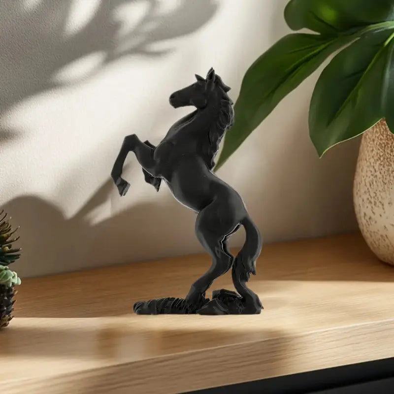 Estatua Elegante de Caballo