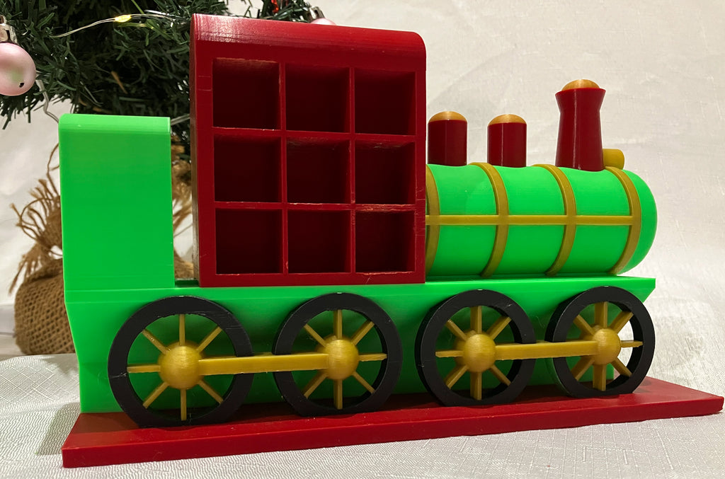 christmas train advent calendar