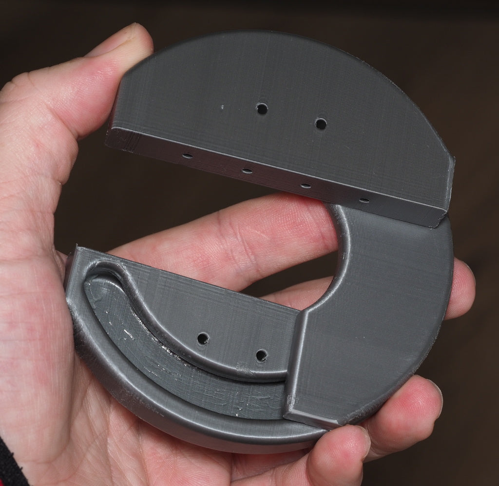 Concealed 180º Hinge - print in place