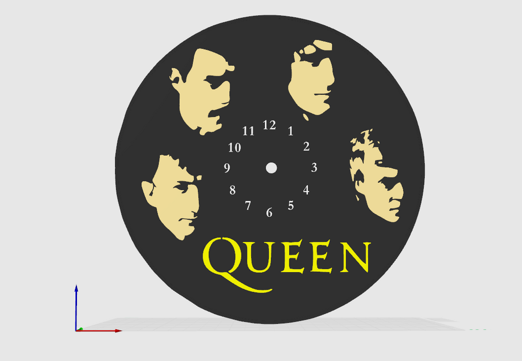 Queen clock