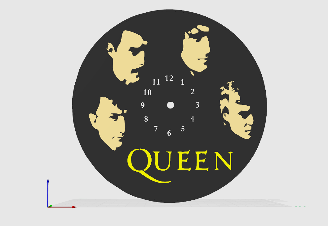 Queen clock