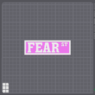 Bookshelf Sign – Fear St – Street Sign