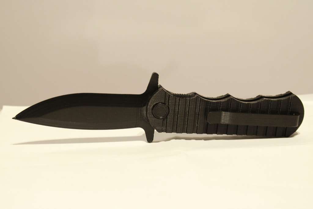 Fully Printable Pocket Knife