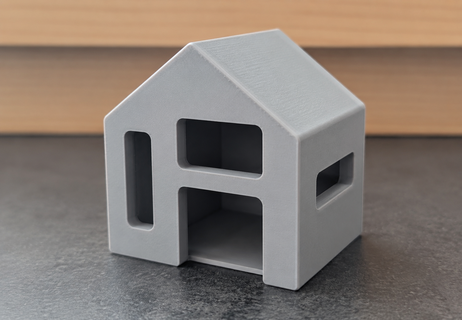 Modern Tiny House - Minimalist Architecture Model