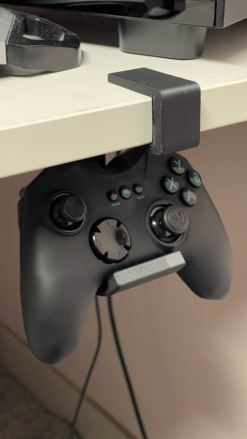 Controller/ (Heaphone) Holder under Desk