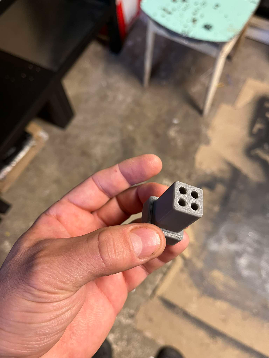 Anycubic Kobra 3 filament bowden conductor