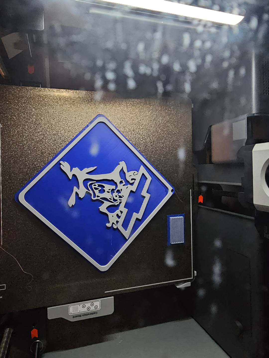 Double Sided Taz Chevy Large Window Hanger