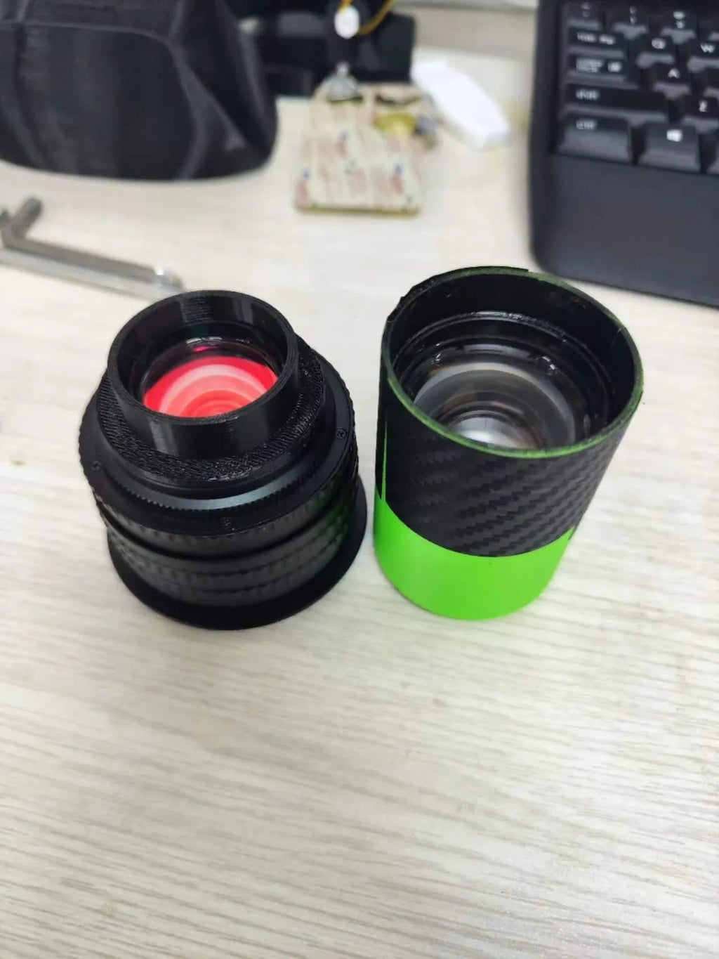 工业酒红镜头改M42口
