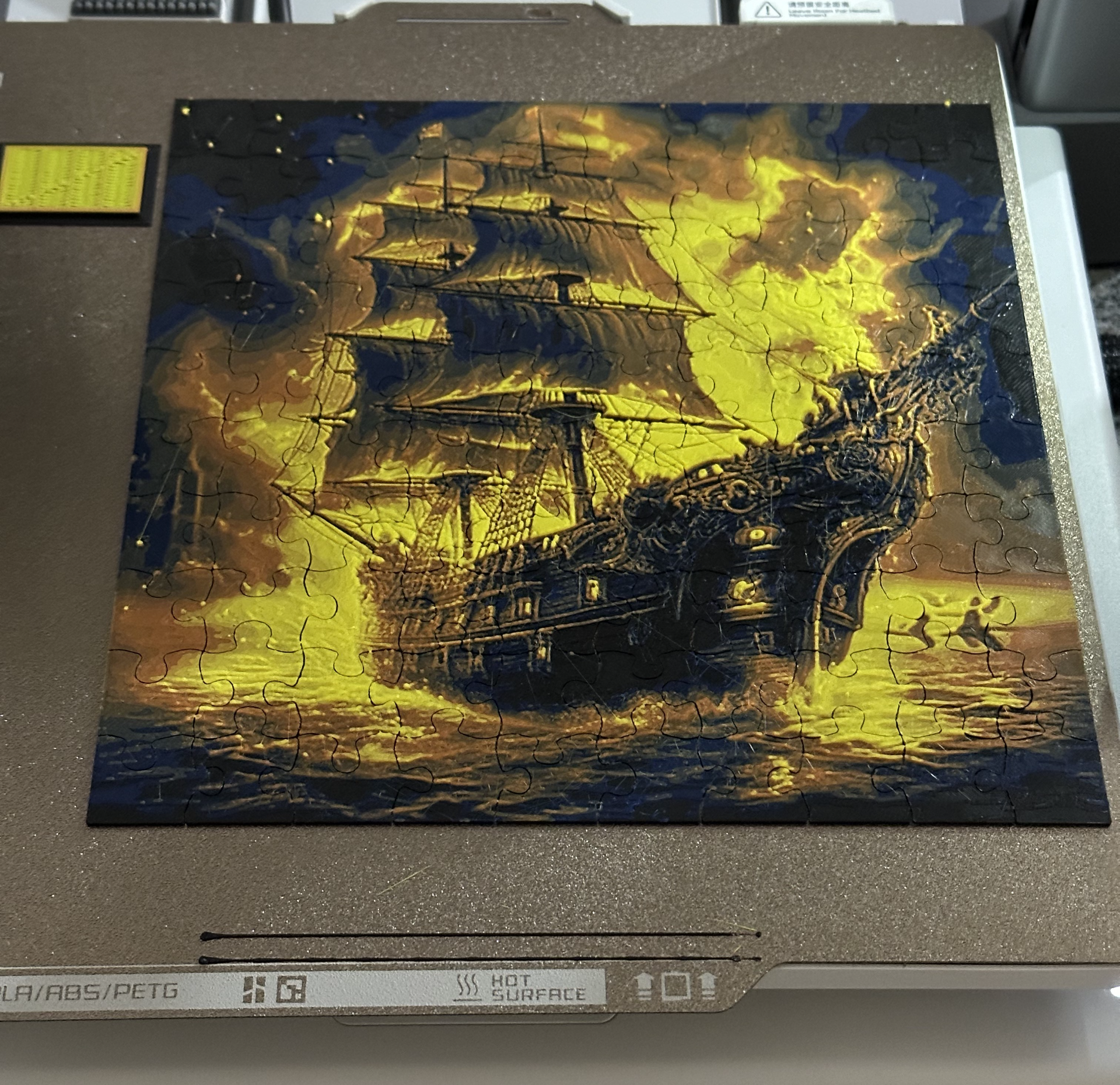 Puzzle Fire ship Thicker V2.0 improved