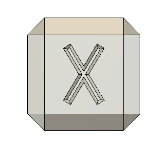 XYZ calibration cube