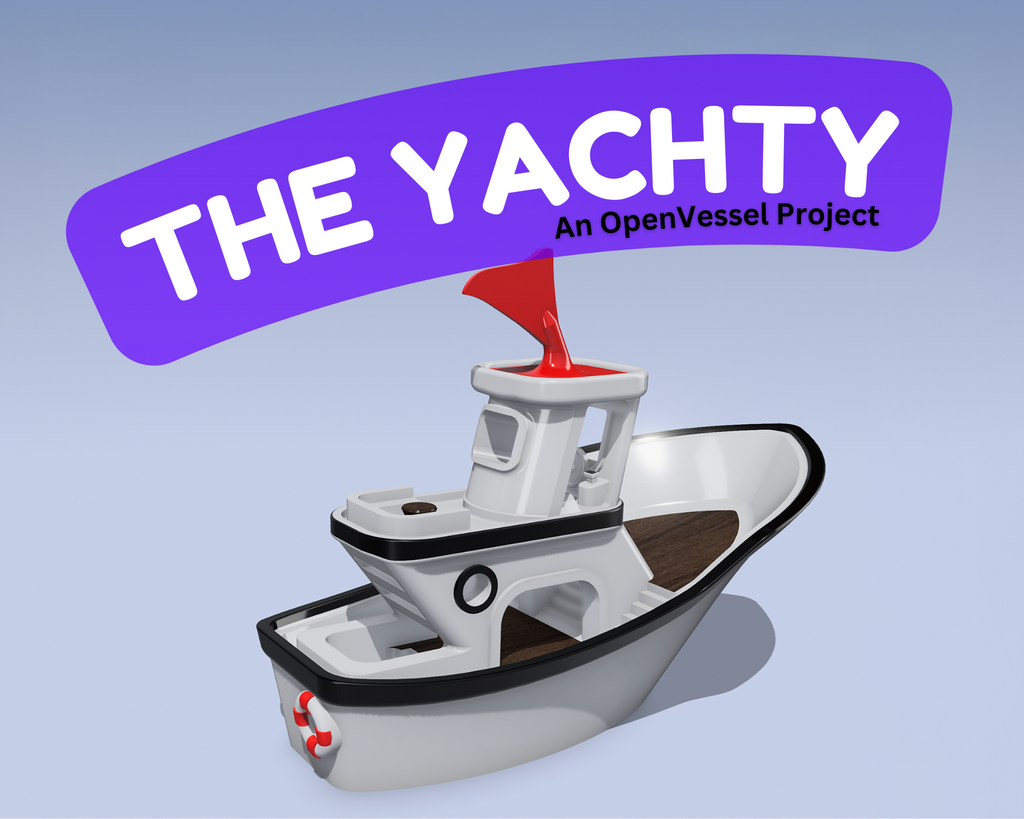 OpenVessel 2.0: The Yachty - A 3D Print Benchmark