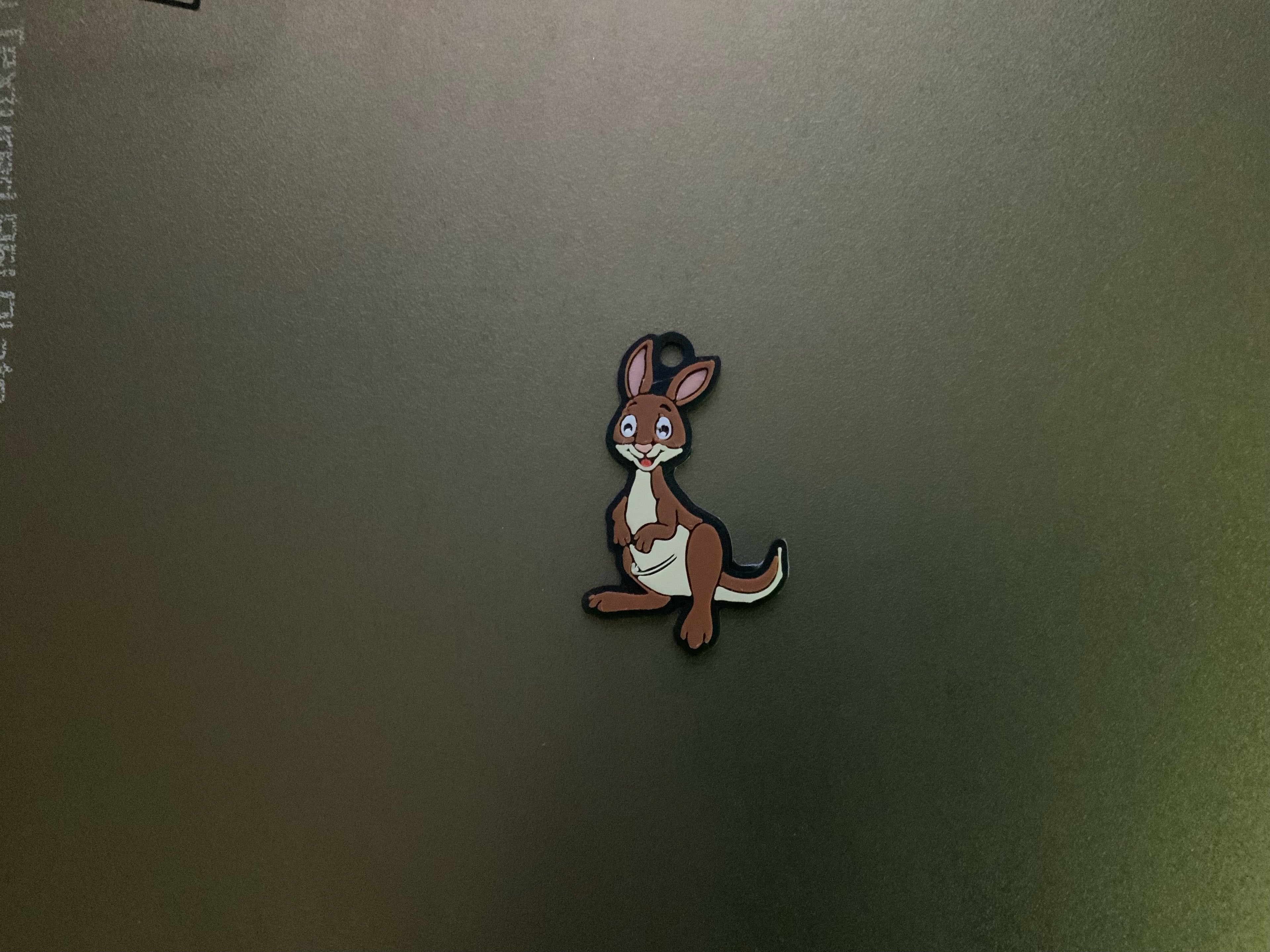 colin the kangaroo keychain free commercial use