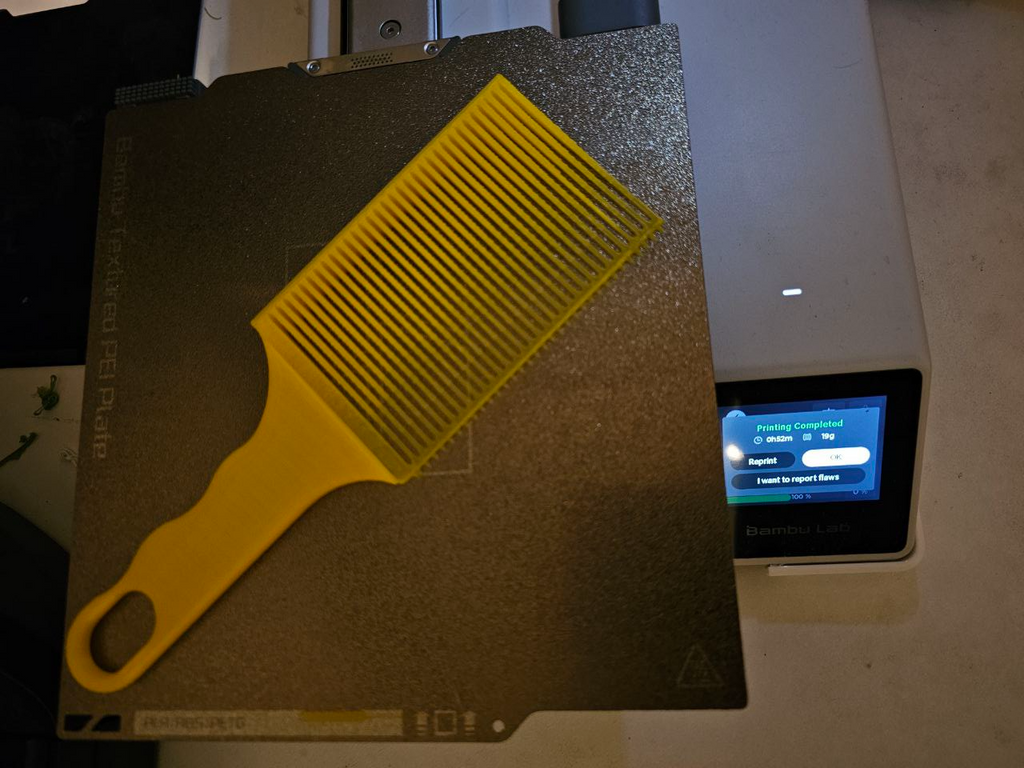 Barber comb 2 Remixed into a shorter tool